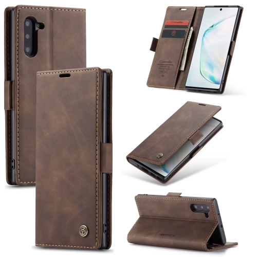 CaseMe-013 Multifunctional Horizontal Flip Leather Case with Card Slot & Holder for Galaxy Note 10(Coffee)
CaseMe-013 Multifunctional Horizontal Flip Leather Case with Card Slot & Holder for Galaxy Note 10(Coffee)