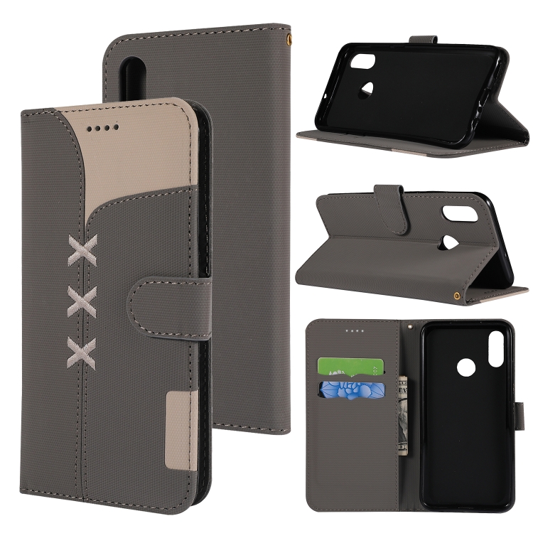 Fabric Stitching Embroidery Horizontal Flip Leather Case With Holder & Card Slots & Wallet for Huawei Honor 10 Lite(Grey)
Fabric Stitching Embroidery Horizontal Flip Leather Case With Holder & Card Slots & Wallet for Huawei Honor 10 Lite(Grey)