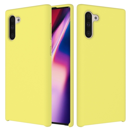 Solid Color Liquid Silicone Dropproof Full Coverage Protective Case for Galaxy Note 10(Yellow)
Solid Color Liquid Silicone Dropproof Full Coverage Protective Case for Galaxy Note 10(Yellow)