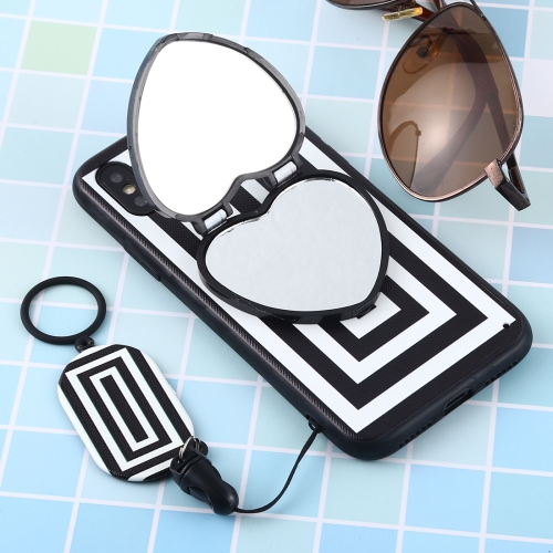 Love Mirror MobilePhone Protection Back Cover Case with Ring Hanging Rope & Holder for iPhone X / XS(Pane)
Love Mirror MobilePhone Protection Back Cover Case with Ring Hanging Rope & Holder for iPhone X / XS(Pane)