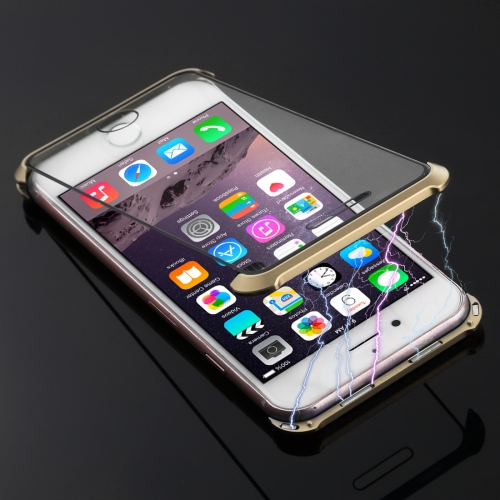 Ultra-Thin Angular Frame Magnetic Absorption Double-Sided Tempered Glass Shell for iPhone 8(Gold)
Ultra-Thin Angular Frame Magnetic Absorption Double-Sided Tempered Glass Shell for iPhone 8(Gold)