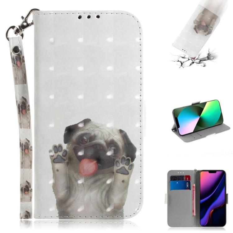 3D Colored Drawing Horizontal Flip Leather Case, with Holder & Card Slot & Wallet For iPhone 11 Pro Max(Pug)
3D Colored Drawing Horizontal Flip Leather Case, with Holder & Card Slot & Wallet For iPhone 11 Pro Max(Pug)