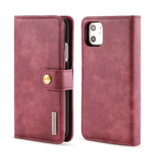 DG.MING Crazy Horse Texture Flip Detachable Magnetic Leather Case with Holder & Card Slots & Wallet for iPhone 11(Red)
DG.MING Crazy Horse Texture Flip Detachable Magnetic Leather Case with Holder & Card Slots & Wallet for iPhone 11(Red)