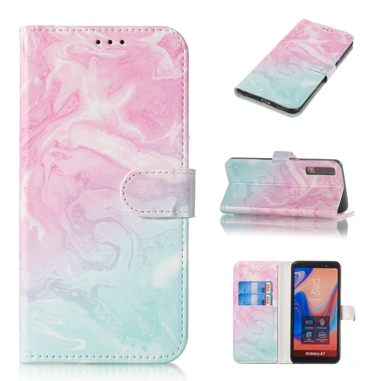 Colored Drawing Marble Pattern Horizontal Flip PU Leather Case with Holder & Card Slots & Wallet For Galaxy A7 (2018)(Pink Green)
Colored Drawing Marble Pattern Horizontal Flip PU Leather Case with Holder & Card Slots & Wallet For Galaxy A7 (2018)(Pink Green)