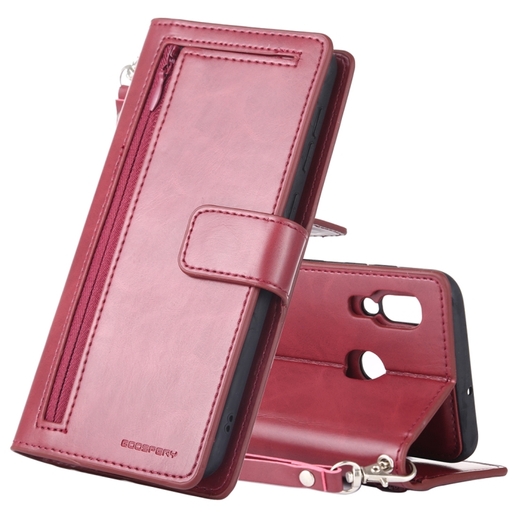 MERCURY GOOSPERY DETACHABLE DIARY Horizontal Flip Leather Case with Holder & Card Slots & Zipper & Wallet for Galaxy A30 / 20(Wine)
MERCURY GOOSPERY DETACHABLE DIARY Horizontal Flip Leather Case with Holder & Card Slots & Zipper & Wallet for Galaxy A30 / 20(Wine)