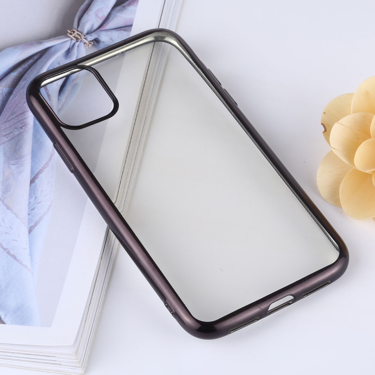 Transparent TPU Anti-Drop And Waterproof Mobile Phone Protective Case for iPhone 11 Pro(Black)
Transparent TPU Anti-Drop And Waterproof Mobile Phone Protective Case for iPhone 11 Pro(Black)