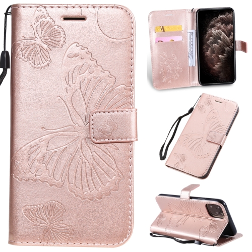 Pressed Printing Butterfly Pattern Horizontal Flip PU Leather Case with Holder & Card Slots & Wallet & Lanyard For iPhone 11 Pro Max(Rose Gold)
Pressed Printing Butterfly Pattern Horizontal Flip PU Leather Case with Holder & Card Slots & Wallet & Lanyard For iPhone 11 Pro Max(Rose Gold)