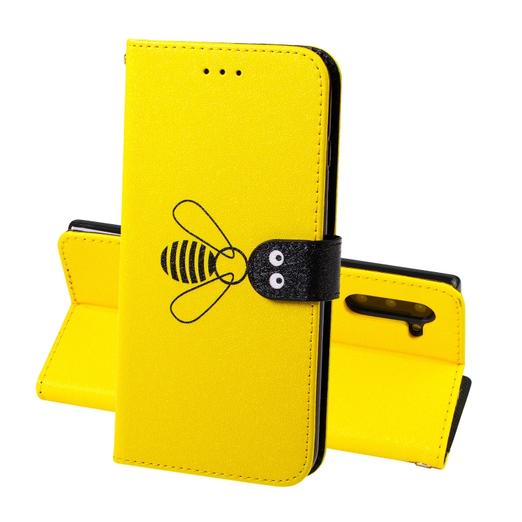 For Galaxy Note10 Silk Texture Bee Pattern Horizontal Flip Leather Case with Holder & Card slots & Wallet & Photo Frame(Yellow)
For Galaxy Note10 Silk Texture Bee Pattern Horizontal Flip Leather Case with Holder & Card slots & Wallet & Photo Frame(Yellow)