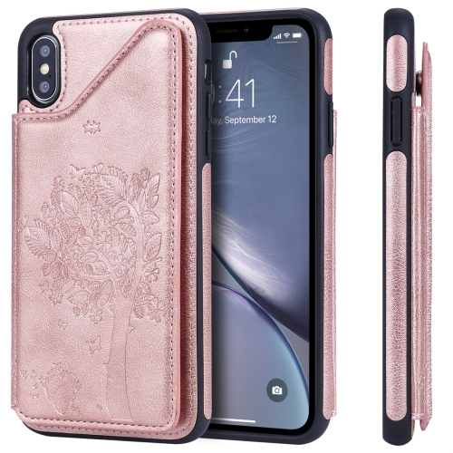 For iPhone XS Max Cat Tree Embossing Pattern Shockproof Protective Case with Card Slots & Photo Frame(Rose Gold)
For iPhone XS Max Cat Tree Embossing Pattern Shockproof Protective Case with Card Slots & Photo Frame(Rose Gold)
