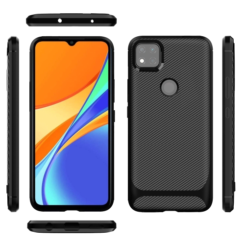 For Xiaomi Redmi 9C Carbon Fiber Texture Shockproof TPU Protective Case(Black)
For Xiaomi Redmi 9C Carbon Fiber Texture Shockproof TPU Protective Case(Black)