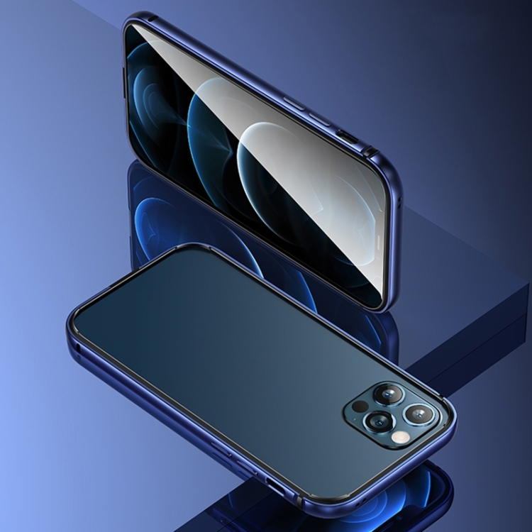 USAMS US-BH634 Fellwell Series Aluminum Alloy + TPU Frame Protective Case For iPhone 12(Blue)
USAMS US-BH634 Fellwell Series Aluminum Alloy + TPU Frame Protective Case For iPhone 12(Blue)