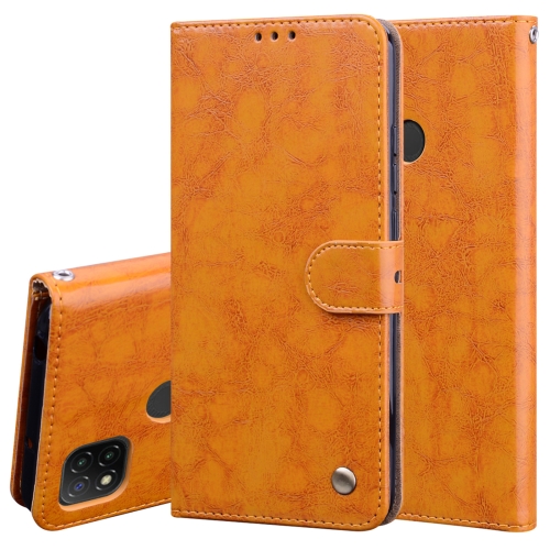 For Xiaomi Redmi 9C Business Style Oil Wax Texture Horizontal Flip Leather Case, with Holder & Card Slots & Wallet(Yellow)
For Xiaomi Redmi 9C Business Style Oil Wax Texture Horizontal Flip Leather Case, with Holder & Card Slots & Wallet(Yellow)