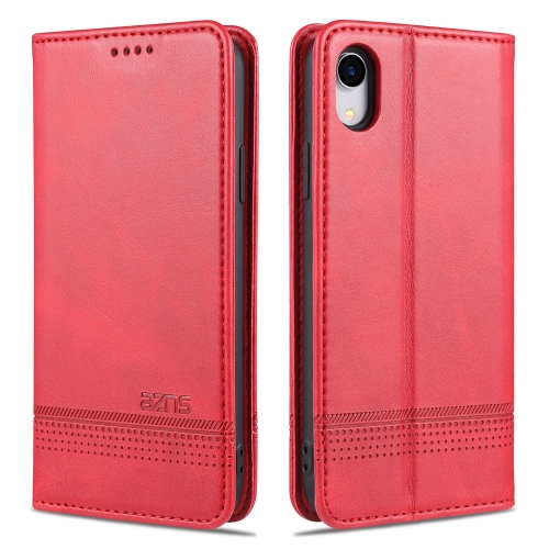 AZNS Magnetic Calf Texture Horizontal Flip Leather Case with Card Slots & Holder & Wallet For iPhone XR(Red)
AZNS Magnetic Calf Texture Horizontal Flip Leather Case with Card Slots & Holder & Wallet For iPhone XR(Red)