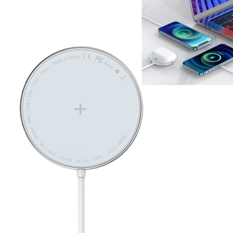 ROCK W33 Portable Mini Magnetic Magsafe Wireless Charger for iPhone 12 mini / 12 / 12 Pro / 12 Pro Max
ROCK W33 Portable Mini Magnetic Magsafe Wireless Charger for iPhone 12 mini / 12 / 12 Pro / 12 Pro Max