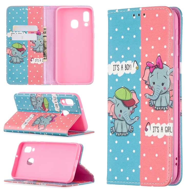 For Samsung Galaxy A40 Colored Drawing Pattern Invisible Magnetic Horizontal Flip PU Leather Case with Holder & Card Slots & Wallet(Elephant)
For Samsung Galaxy A40 Colored Drawing Pattern Invisible Magnetic Horizontal Flip PU Leather Case with Holder & Card Slots & Wallet(Elephant)