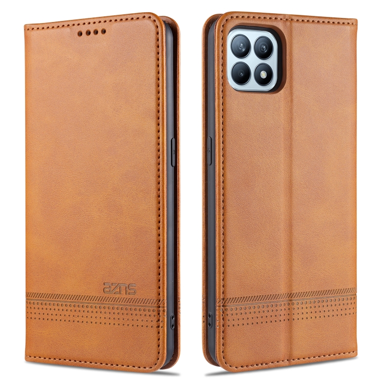 For OPPO Reno4 SE AZNS Magnetic Calf Texture Horizontal Flip Leather Case with Card Slots & Holder & Wallet(Light Brown)
For OPPO Reno4 SE AZNS Magnetic Calf Texture Horizontal Flip Leather Case with Card Slots & Holder & Wallet(Light Brown)