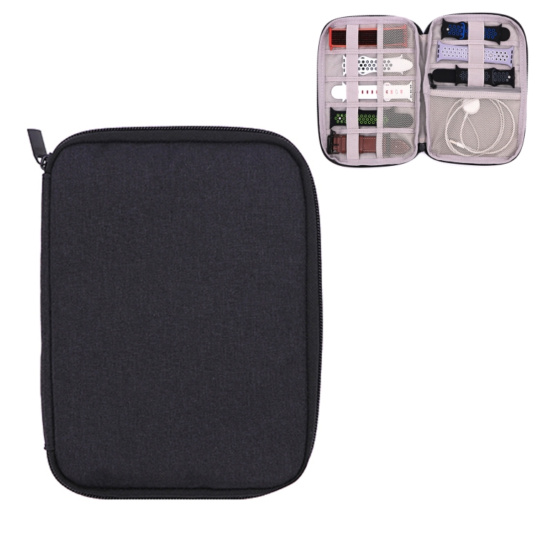 Portable Travel Watchband Strap Storage Bag Protective Box, Style:Single Layer M(Black)
Portable Travel Watchband Strap Storage Bag Protective Box, Style:Single Layer M(Black)