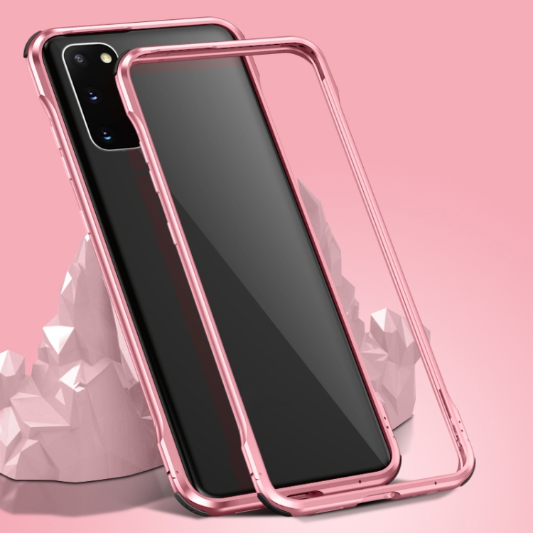 For Samsung Galaxy S20 Shockproof Ultra-thin Metal Protective Frame(Rose Gold)
For Samsung Galaxy S20 Shockproof Ultra-thin Metal Protective Frame(Rose Gold)