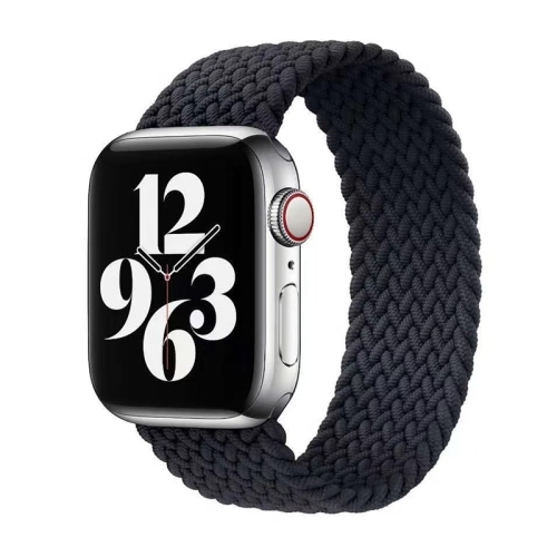 Single-turn Nylon Woven Watchband For Apple Watch Series 6 & SE & 5 & 4 40mm / 3 & 2 & 1 38mm, Size:L(Black)
Single-turn Nylon Woven Watchband For Apple Watch Series 6 & SE & 5 & 4 40mm / 3 & 2 & 1 38mm, Size:L(Black)