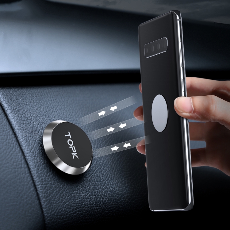 TOPK D21 Car Mobile Phone Holder Magnetic Universal In-car Phone Holder Stand(Silver)
TOPK D21 Car Mobile Phone Holder Magnetic Universal In-car Phone Holder Stand(Silver)