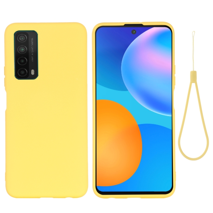 For Huawei P smart 2021 Pure Color Liquid Silicone Shockproof Full Coverage Case(Yellow)
For Huawei P smart 2021 Pure Color Liquid Silicone Shockproof Full Coverage Case(Yellow)