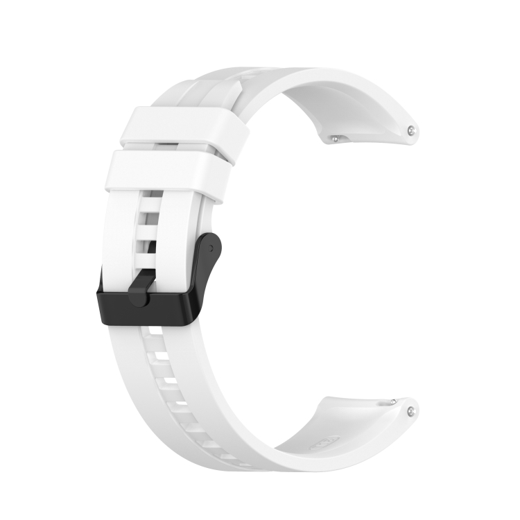 For Huawei Watch GT 2 42mm Silicone Replacement Wrist Strap Watchband with Black Buckle(White)
For Huawei Watch GT 2 42mm Silicone Replacement Wrist Strap Watchband with Black Buckle(White)