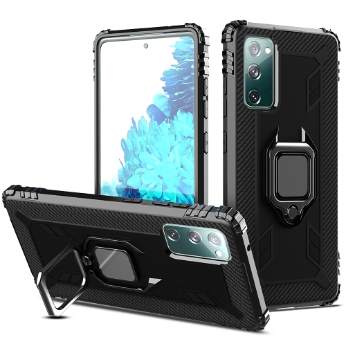 For Samsung Galaxy S20 FE Carbon Fiber Protective Case with 360 Degree Rotating Ring Holder(Black)
For Samsung Galaxy S20 FE Carbon Fiber Protective Case with 360 Degree Rotating Ring Holder(Black)
