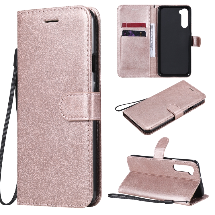 For OnePlus Nord Solid Color Horizontal Flip Protective Leather Case with Holder & Card Slots & Wallet & Photo Frame & Lanyard(Rose Gold)
For OnePlus Nord Solid Color Horizontal Flip Protective Leather Case with Holder & Card Slots & Wallet & Photo Frame & Lanyard(Rose Gold)