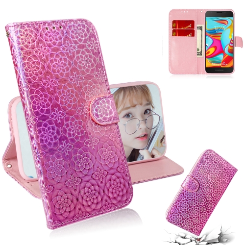 For Galaxy A2 Core Solid Color Colorful Magnetic Buckle Horizontal Flip PU Leather Case with Holder & Card Slots & Wallet & Lanyard(Pink)
For Galaxy A2 Core Solid Color Colorful Magnetic Buckle Horizontal Flip PU Leather Case with Holder & Card Slots & Wallet & Lanyard(Pink)