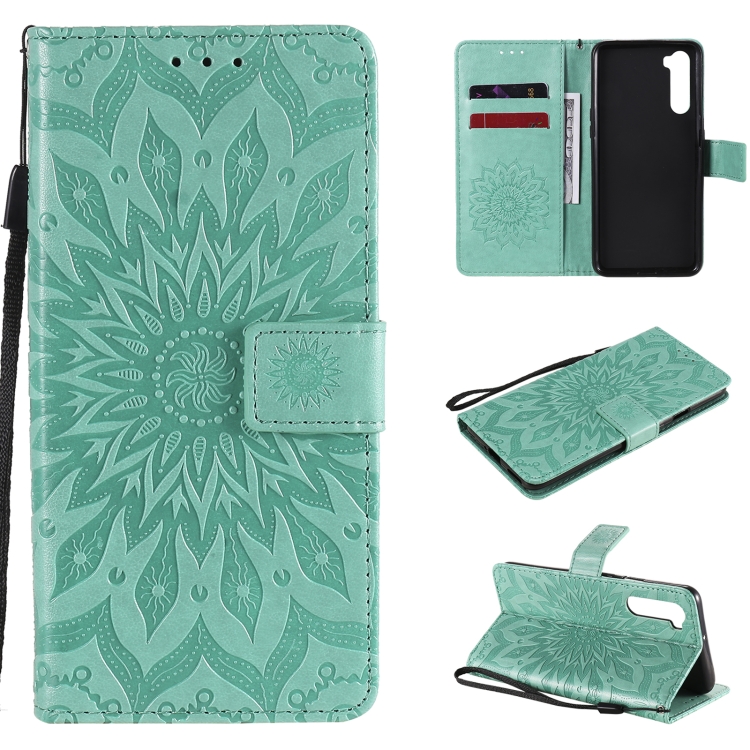 For OnePlus Nord Pressed Printing Sunflower Pattern Horizontal Flip PU Leather Case with Holder & Card Slots & Wallet & Lanyard(Green)
For OnePlus Nord Pressed Printing Sunflower Pattern Horizontal Flip PU Leather Case with Holder & Card Slots & Wallet & Lanyard(Green)