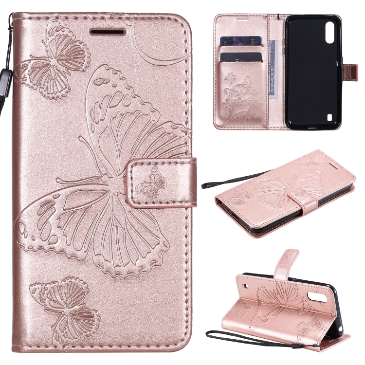For Samsung Galaxy M01 3D Butterflies Embossing Pattern Horizontal Flip Leather Case with Holder & Card Slot & Wallet(Rose Gold)
For Samsung Galaxy M01 3D Butterflies Embossing Pattern Horizontal Flip Leather Case with Holder & Card Slot & Wallet(Rose Gold)