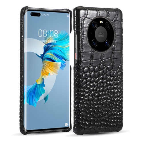 For Huawei Mate 40 Pro Head-layer Cowhide Leather Crocodile Texture Protective Case(Black)
For Huawei Mate 40 Pro Head-layer Cowhide Leather Crocodile Texture Protective Case(Black)