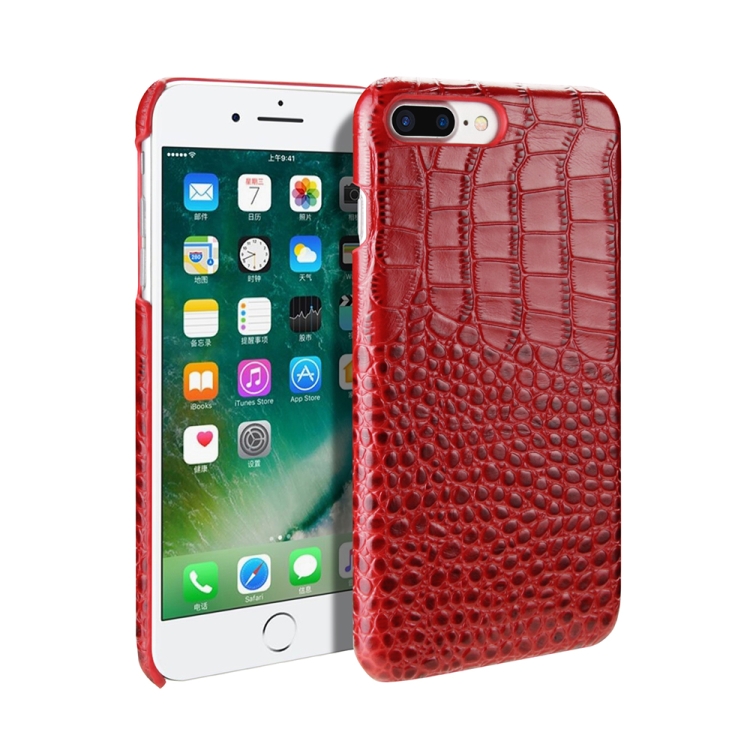 Head-layer Cowhide Leather Crocodile Texture Protective Case For iPhone 7 Plus / 8 Plus(Red)
Head-layer Cowhide Leather Crocodile Texture Protective Case For iPhone 7 Plus / 8 Plus(Red)