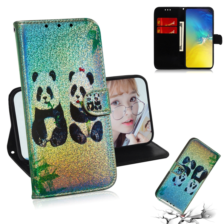 Colored Drawing Pattern Colorful Magnetic Buckle Horizontal Flip PU Leather Case with Holder & Card Slots & Wallet & Lanyard For Galaxy S10e(Two Pandas)
Colored Drawing Pattern Colorful Magnetic Buckle Horizontal Flip PU Leather Case with Holder & Card Slots & Wallet & Lanyard For Galaxy S10e(Two Pandas)