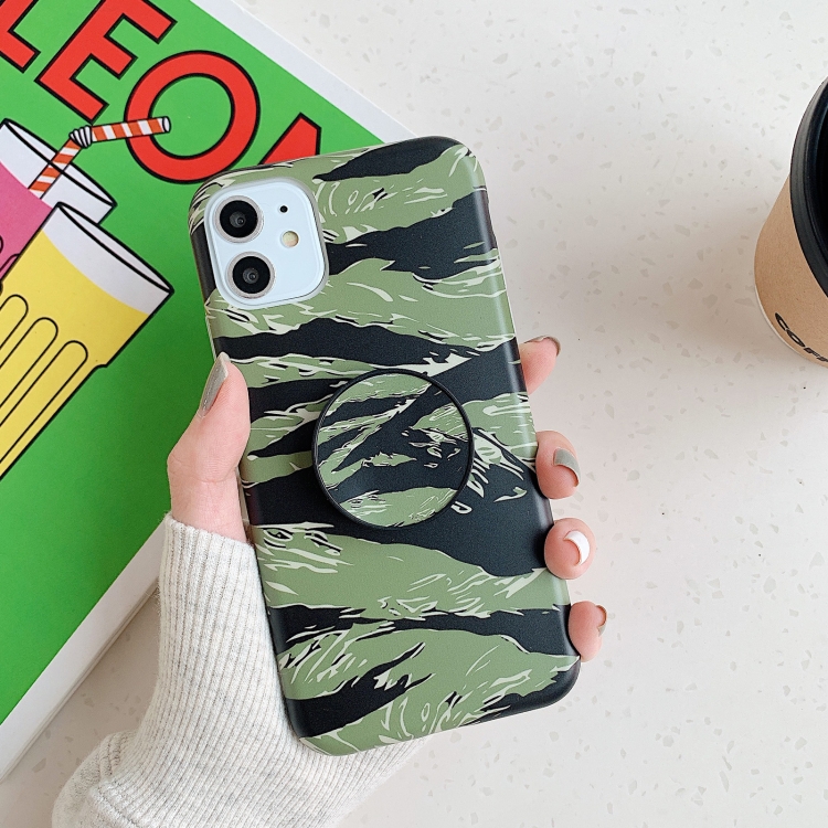 Shockproof IMD Camouflage TPU Protective Case with Holder For iPhone 11 Pro(Green)
Shockproof IMD Camouflage TPU Protective Case with Holder For iPhone 11 Pro(Green)