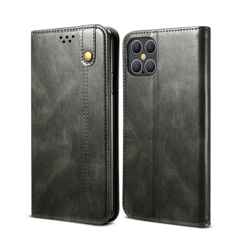 Simple Wax Crazy Horse Texture Horizontal Flip Leather Case with Card Slots & Wallet For iPhone 12 / 12 Pro(Dark Green)
Simple Wax Crazy Horse Texture Horizontal Flip Leather Case with Card Slots & Wallet For iPhone 12 / 12 Pro(Dark Green)