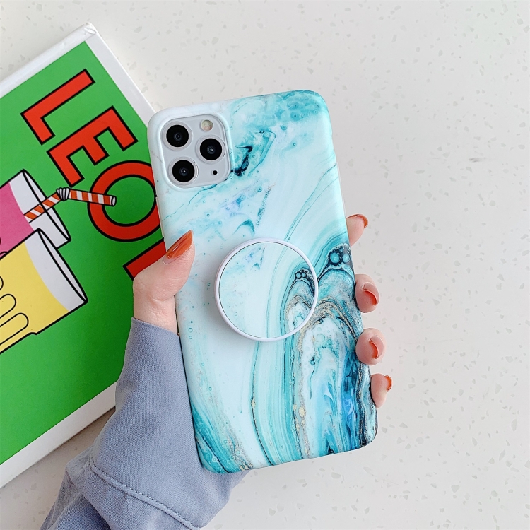 Flow Color Frosted Marble Pattern Protective Case with Folding Holder For iPhone 12 Pro Max(Green)
Flow Color Frosted Marble Pattern Protective Case with Folding Holder For iPhone 12 Pro Max(Green)