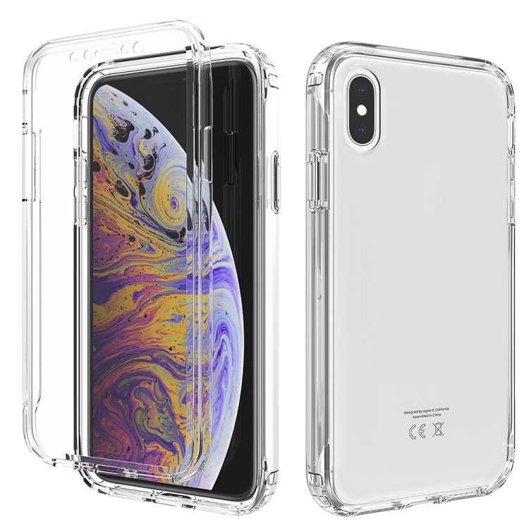 Shockproof High Transparency Two-color Gradual Change PC+TPU Candy Colors Protective Case For iPhone X / XS(Transparent)
Shockproof High Transparency Two-color Gradual Change PC+TPU Candy Colors Protective Case For iPhone X / XS(Transparent)