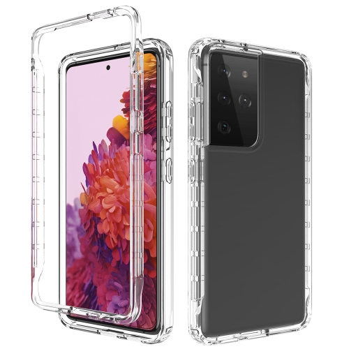 For Samsung Galaxy S21 Ultra 5G Shockproof High Transparency Two-color Gradual Change PC+TPU Candy Colors Protective Case(Transparent)
For Samsung Galaxy S21 Ultra 5G Shockproof High Transparency Two-color Gradual Change PC+TPU Candy Colors Protective Case(Transparent)