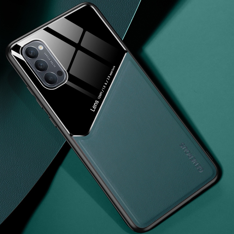 For OPPO Reno4 4G All-inclusive Leather + Organic Glass Protective Case with Metal Iron Sheet(Green)
For OPPO Reno4 4G All-inclusive Leather + Organic Glass Protective Case with Metal Iron Sheet(Green)