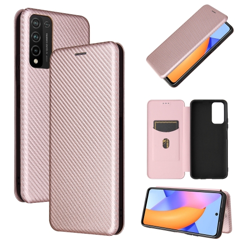 For Huawei Honor 10X Lite Carbon Fiber Texture Magnetic Horizontal Flip TPU + PC + PU Leather Case with Card Slot(Pink)
For Huawei Honor 10X Lite Carbon Fiber Texture Magnetic Horizontal Flip TPU + PC + PU Leather Case with Card Slot(Pink)