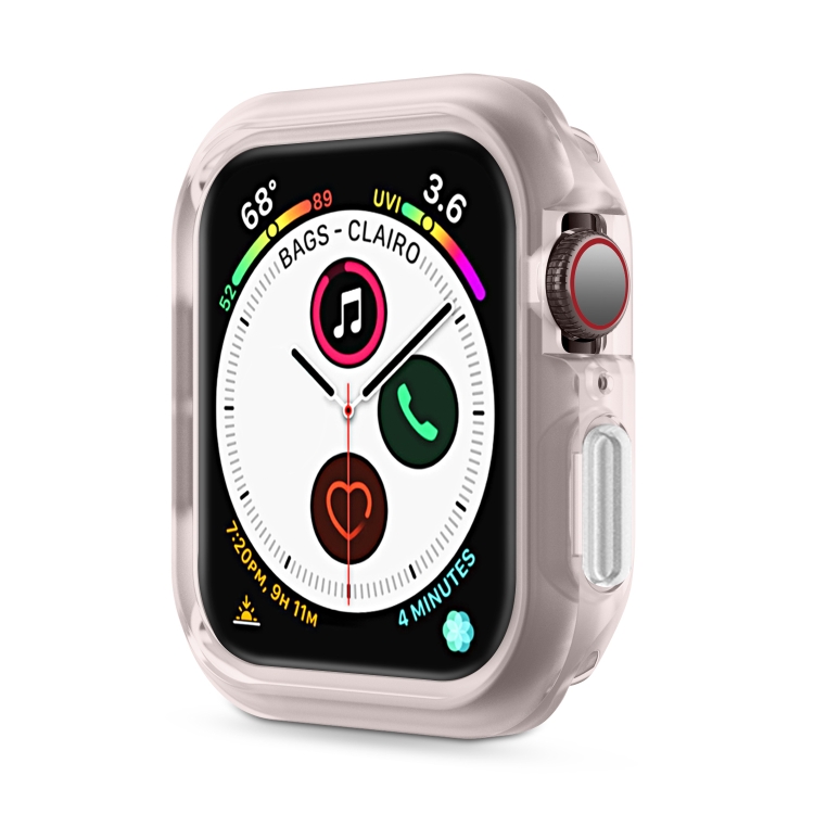 Silicone Frame Protective Case For Apple Watch Series 6 & SE & 5 & 4 44mm(Transparent White)
Silicone Frame Protective Case For Apple Watch Series 6 & SE & 5 & 4 44mm(Transparent White)