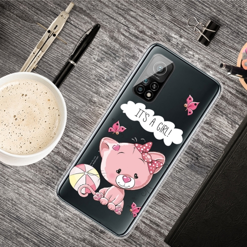 For Xiaomi Mi 10T Pro Shockproof Painted Transparent TPU Protective Case(Cute Cat)
For Xiaomi Mi 10T Pro Shockproof Painted Transparent TPU Protective Case(Cute Cat)