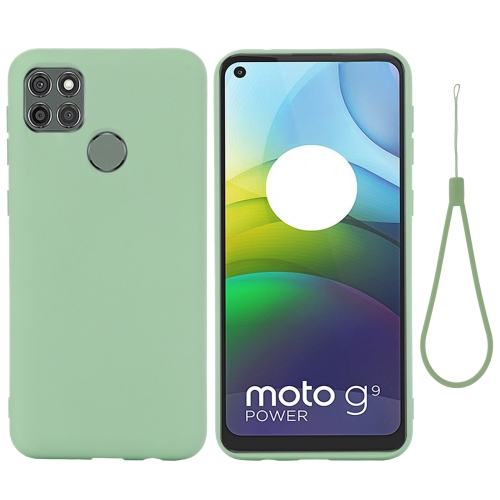 For Motorola Moto G9 Power Pure Color Liquid Silicone Shockproof Full Coverage Case(Green)
For Motorola Moto G9 Power Pure Color Liquid Silicone Shockproof Full Coverage Case(Green)