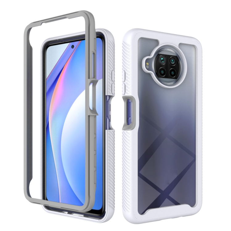 For Xiaomi Mi 10T Lite Starry Sky Solid Color Series Shockproof PC + TPU Protective Case(White)
For Xiaomi Mi 10T Lite Starry Sky Solid Color Series Shockproof PC + TPU Protective Case(White)