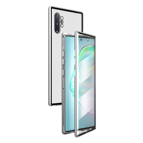 For Samsung Galaxy Note10+ Magnetic Metal Frame Double-sided Tempered Glass Case(Silver)
For Samsung Galaxy Note10+ Magnetic Metal Frame Double-sided Tempered Glass Case(Silver)