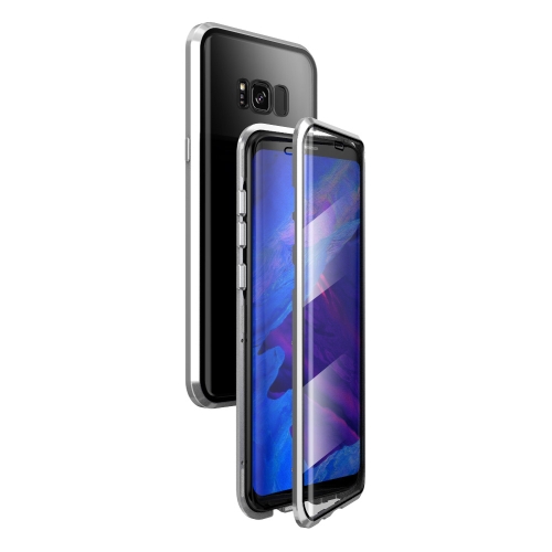 For Samsung Galaxy S8 Magnetic Metal Frame Double-sided Tempered Glass Case(Silver)
For Samsung Galaxy S8 Magnetic Metal Frame Double-sided Tempered Glass Case(Silver)