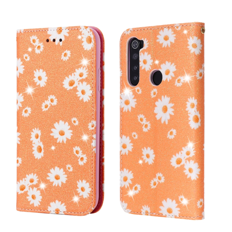 For Xiaomi Redmi Note 8 Glittering Daisy Magnetic Horizontal Flip Leather Case with Holder & Card Slots & Photo Frame(Orange)
For Xiaomi Redmi Note 8 Glittering Daisy Magnetic Horizontal Flip Leather Case with Holder & Card Slots & Photo Frame(Orange)
