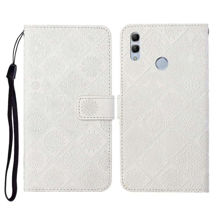 For Huawei Honor 8X Ethnic Style Embossed Pattern Horizontal Flip Leather Case with Holder & Card Slots & Wallet & Lanyard(White)
For Huawei Honor 8X Ethnic Style Embossed Pattern Horizontal Flip Leather Case with Holder & Card Slots & Wallet & Lanyard(White)
