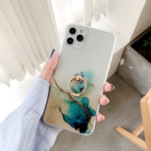Double-sided Film IMD Shockproof TPU Protective Case with Ring Holder For iPhone 11 Pro(Ingot Blue)
Double-sided Film IMD Shockproof TPU Protective Case with Ring Holder For iPhone 11 Pro(Ingot Blue)
